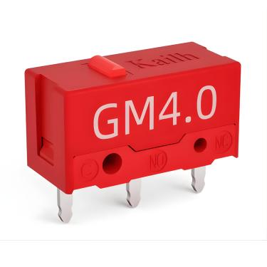 Imagem de Micro-switch Kailh Red Gm4.0 60m Peça Unitária cor Vermelho