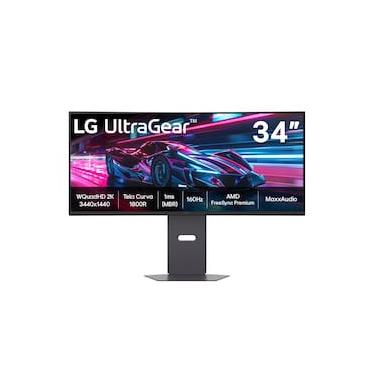 Imagem de Monitor Gamer Curvo 34” LG UltraGear 34G600A-B QuadHD UltraWide 160Hz 1ms FreeSync Premium HDR10