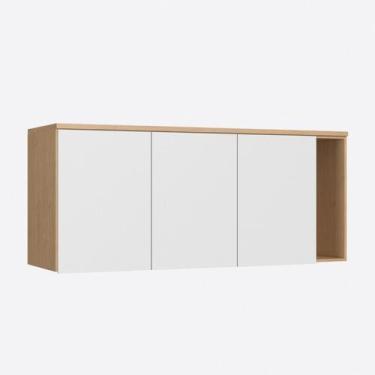 Imagem de Módulo Aéreo para Quarto 3 Portas Elegance - Móveis Castro