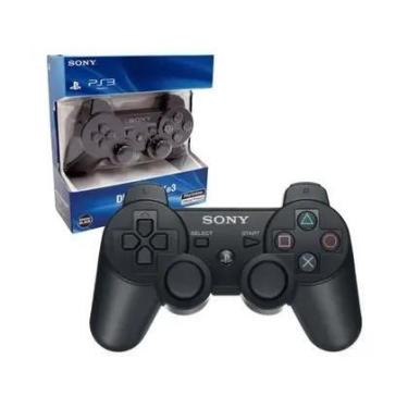Imagem de Controle Sem Fio Dualshock 3 Preto Bluetooth Play 3 - ESB