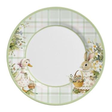 Imagem de Jogo de pratos raso betania 6 peças alleanza ceramica 1linh