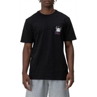 Imagem de Camiseta Oakley Psy Frog WT24 Masculina-Masculino