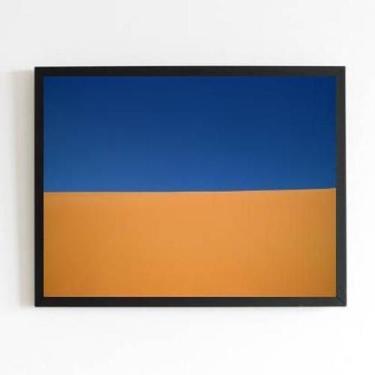 Imagem de Quadro Fotografia Deserto 45X34Cm - Com Vidro Moldura Preta - Quadros 