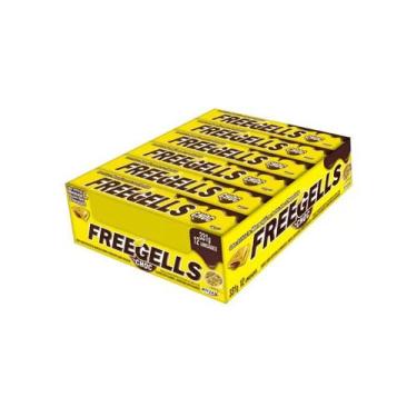 Imagem de Bala drops freegells com 12 unidades, MARACUJA CHOC