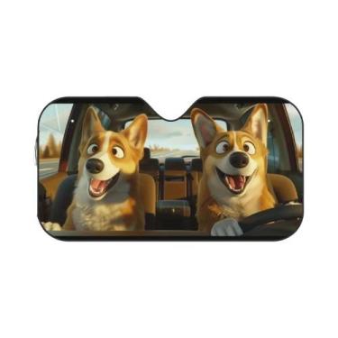 Imagem de Protetor Solar Universal Para Janelas De Carros, SUVs, RVs E Caminhões