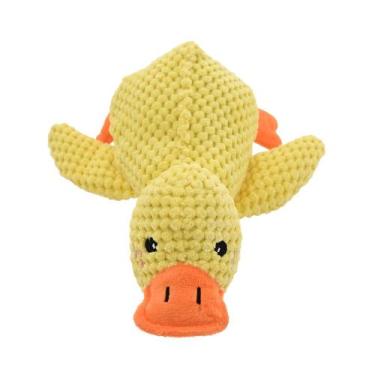Imagem de Brinquedo para cães pelúcia pato quack quack g 45cm - Its Pet Imp