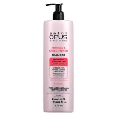 Imagem de Shampoo Professional Nutrição & Crescimento Cless Salon Opus 1L