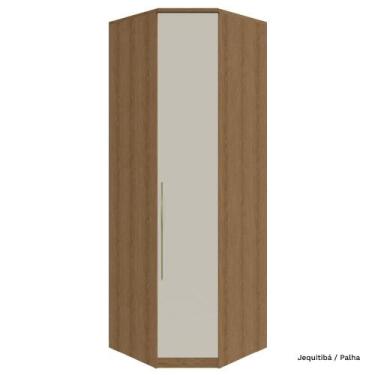 Imagem de Guarda Roupa Modulado 01 Porta 245cm Canto Oblíquo Setiba - Móveis Rim