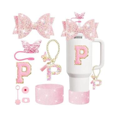 Imagem de Conjunto De Acessórios Para Copo Stanley 30oz 40oz 8 Peças: Tampa De C