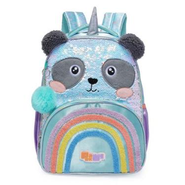 Imagem de Mochila Pacific Pack Me Panda 998AD04, Único, Verde