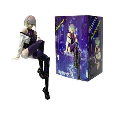 Imagem de Figura De Ação Anime Cyberpunk Edgerunners De 17cm, Lucy Super Hacker,