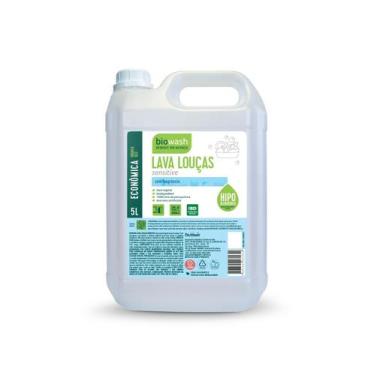 Imagem de Detergente Lava Louças Sensitive Biodegradável Biowash 5L