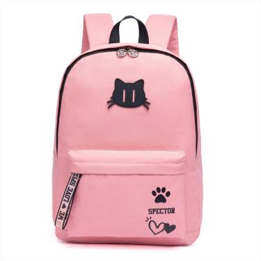 Imagem de Mochila Spector Feminina Juvenil Escolar Resistente Moderna Espaçosa-Feminino