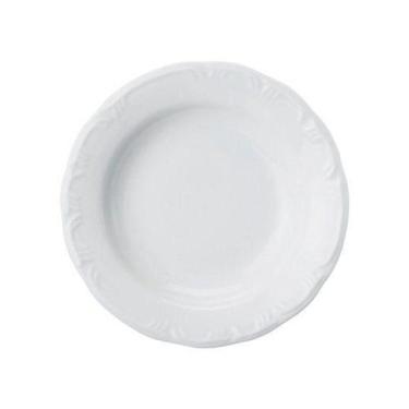 Imagem de Prato Fundo 23cm Linha Pomerode Branco Porcelana Schmidt
