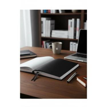 Imagem de Livro Ata Pautado 200 Folhas Capa Dura Preta - Congratulations Store