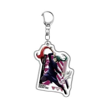 Imagem de Chaveiro De Anime Jujutsu Kaisen Com Pingente Acrílico De Yuji Itadori