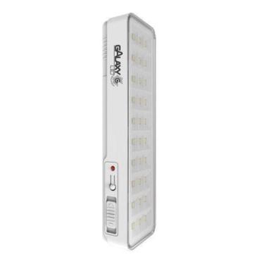 Imagem de Lâmpada luminária luz emergência recarregavel led 2w bivolt - Galaxyle