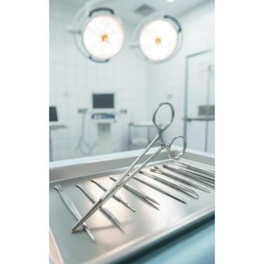 Imagem de Pinça Kelly Reta 16cm Aço Inox Profissional Preciso - Congratulations 