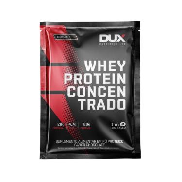 Imagem de Whey Protein Concentrado - 10 Sachês 30g Chocolate - Dux Nutrition-Masculino