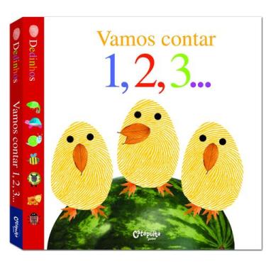 Imagem de Livro - Vamos contar 1,2,3