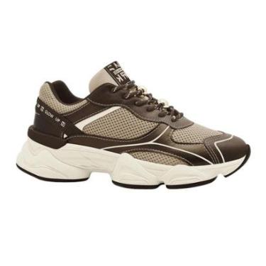 Imagem de Tênis Chunky Feminino Ramarim 26-90101 Marrom-Feminino