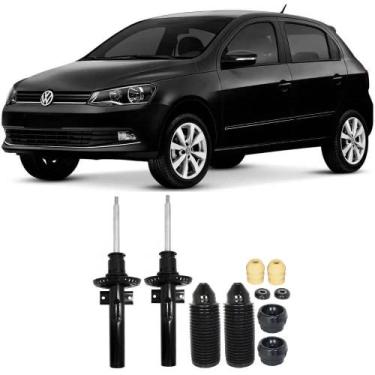 Imagem de Amortecedor + Kit Batente Vw Gol G5 Dianteiro 2008 Até 2013 O Par - Tr