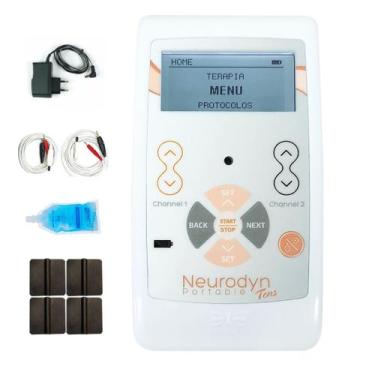 Imagem de Neurodyn Portátil TENS Ibramed 2 Canais Bivolt Eletroestimulador Fisio