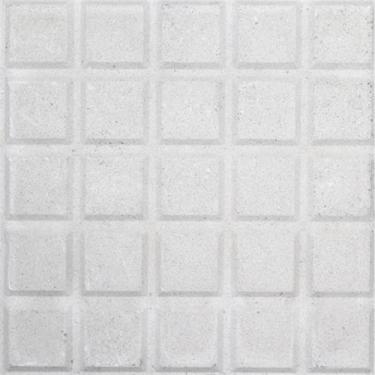 Imagem de Piso 25 Dados Branco 20x20cm Amarrado Com 20 Peças 0,80m² - Artesanal 