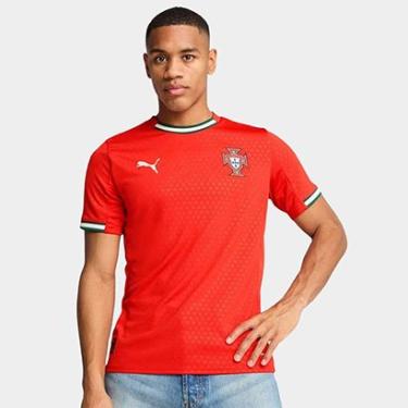 Imagem de Camisa Seleção Portugal Home 25/26 s/n Torcedor Puma Masculina-Masculino