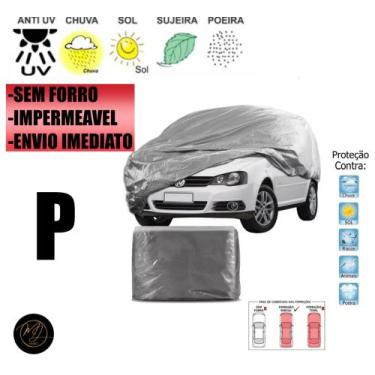 Imagem de Capa Automotiva para cobrir TODOS OS Carro P M G FORRADA - Impermeável