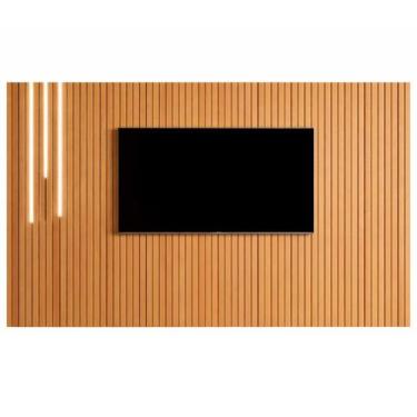 Imagem de Painel Tucuma Ripado 2.3 Sem Prateleira com Led Cascata Jb Bechara Cor