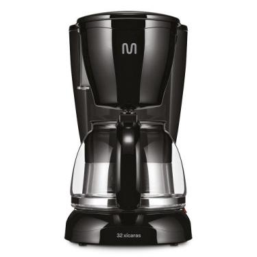 Imagem de Cafeteira Elétrica 32 Xícaras Filtro Reutilizável e Colher Dosadora 80