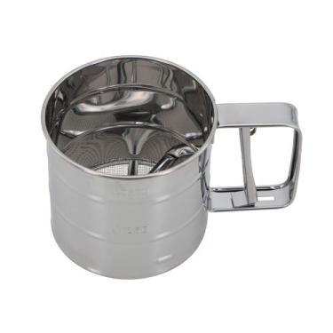 Imagem de Caneco Polvilhador em Inox com Gatilho para Farinhas - BIGSUL