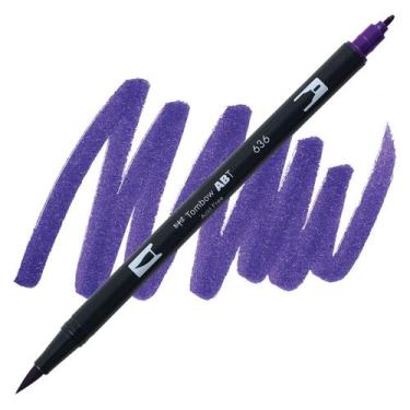 Imagem de Caneta Tombow Dual Brush Roxo Imperial