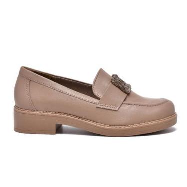 Imagem de Sapato Mocassim Feminino Via Marte 23-16905, Frapuccino, 37