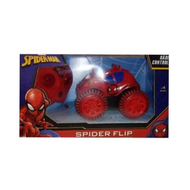 Imagem de Carro De Controle Remoto Homem Aranha Flip Vermelho Avengers 5851 - Ca