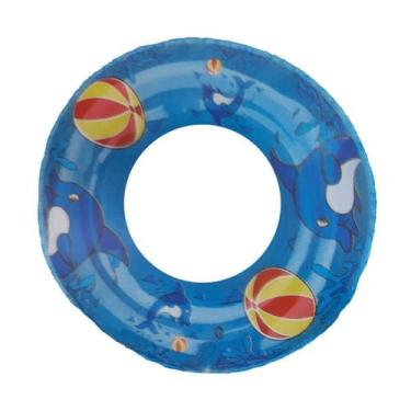 Imagem de Boia Infantil Inflável Redonda - CRB, Azul