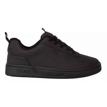 Imagem de Tênis Qix Bird III 3 Casual Modelo Estilo Retro Skate Masculino, Preto
