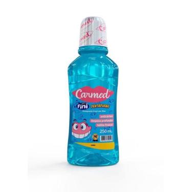 Imagem de Enxaguante Bucal Carmed Fini Dentaduras com Flúor 250ml