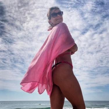 Imagem de Kimono bela liso ou estampado viscose  - MOTIVATE, UNICO, Rosa