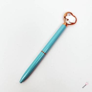 Imagem de Caneta Luxo Coração Cores:Azul - Outras Marcas
