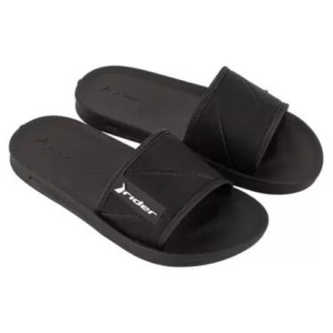 Imagem de Chinelo Masculino Rider Street Slide Grendene, Preto, 37/38