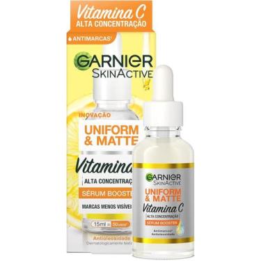 Imagem de Sérum Booster Facial Antimarcas Garnier Uniform&ampMatte Vitamina C 15