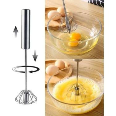 Imagem de Batedor De Ovos Semi Automático Fouet Profissional Inox - CLINK