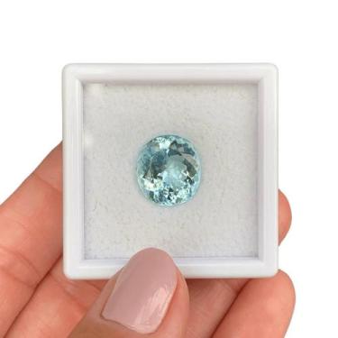 Imagem de Água Marinha Oval 7,61ct - SP GEMAS