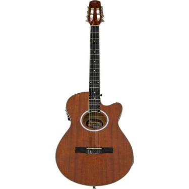Imagem de Violao Eletroacustico Cutaway Nylon MCN MH - Maclend