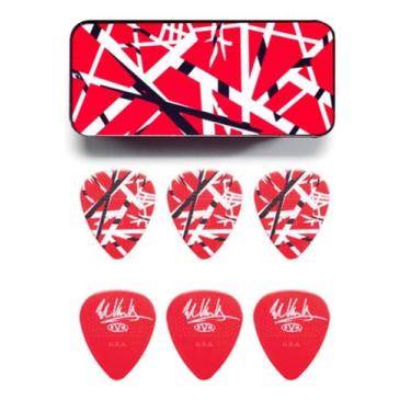 Imagem de Palhetas Jim Dunlop Eddie Van Halen Frankenstein 0.60mm Frankenstein (