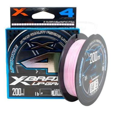 Imagem de Linha Multifilamento 30lbs Ygk X-braid Upgrade X4 - 200m, Rosa
