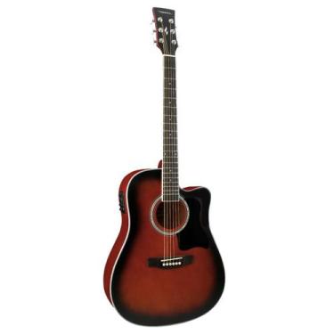 Imagem de Violão Eletroacústico Vogga VCS260 Audience Folk Aço, VCS260 BS