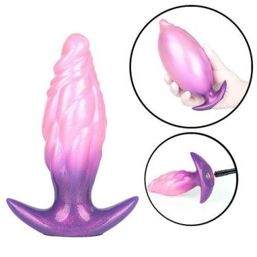 Imagem de Plug Anal Inflável Silicone 10,8 cm x 4,0 cm - Ninguém Vai Saber - no-